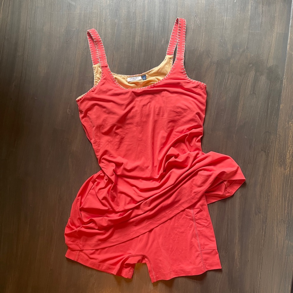 Cabana Life Coral Sleeveless Chemise